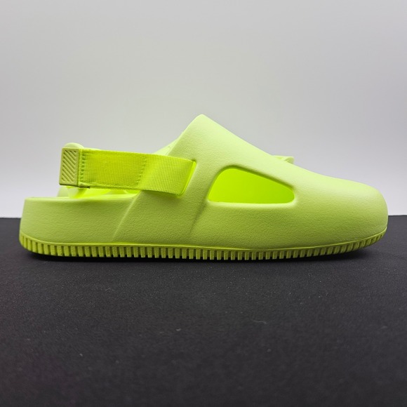 Nike Calm Mule Volt Neon Yellow Mens Size 9 Slip On Clog FD5130-700 New main image 4